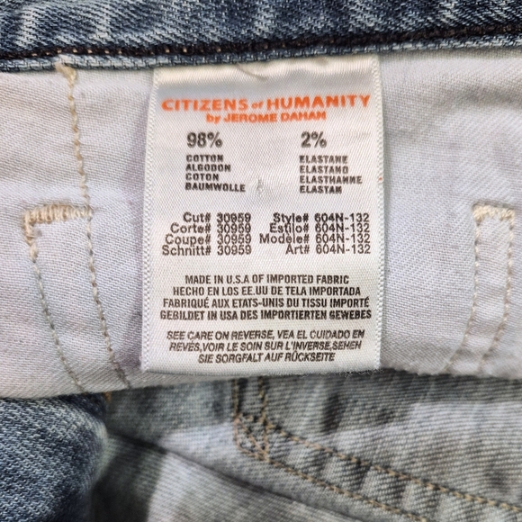 Citizens of Humanity Boot cut Jeans Size 33 - Picture 8 of 8
